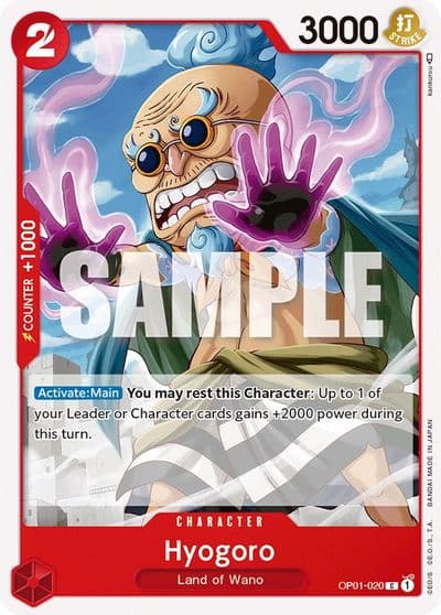 Hyogoro Romance Dawn One Piece card