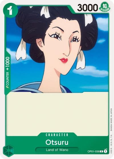 Otsuru Romance Dawn One Piece card