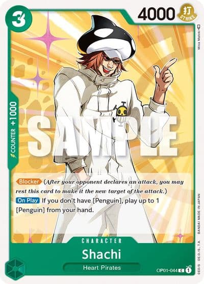 Shachi Romance Dawn One Piece card