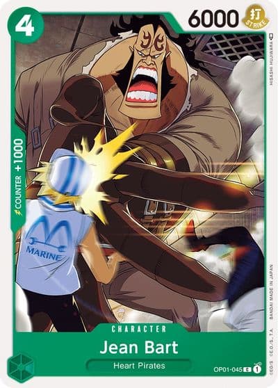Jean Bart Romance Dawn One Piece card