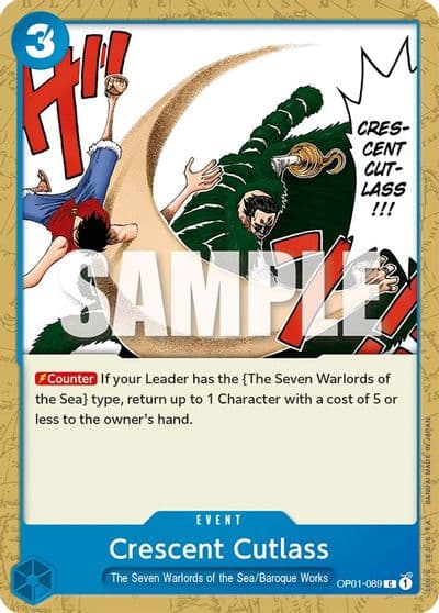 Crescent Cutlass Romance Dawn One Piece card