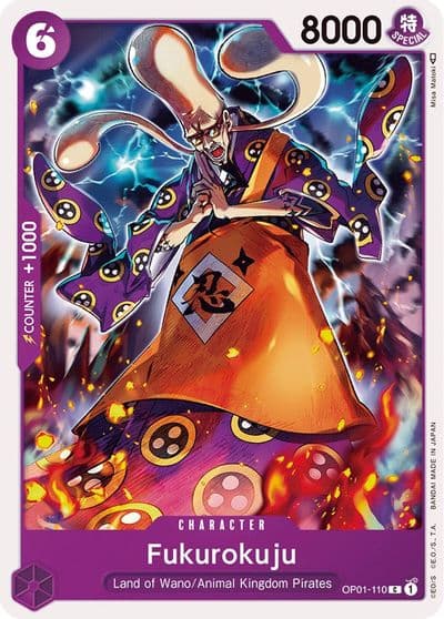 Fukurokuju Romance Dawn One Piece card