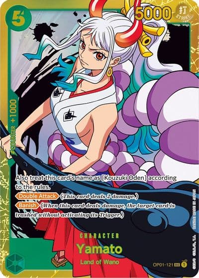 Yamato Romance Dawn One Piece card