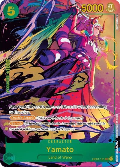 Yamato Parallel Romance Dawn One Piece card
