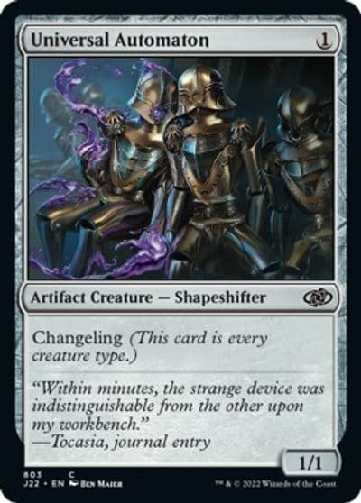 Universal Automaton Jumpstart 2022 Magic card