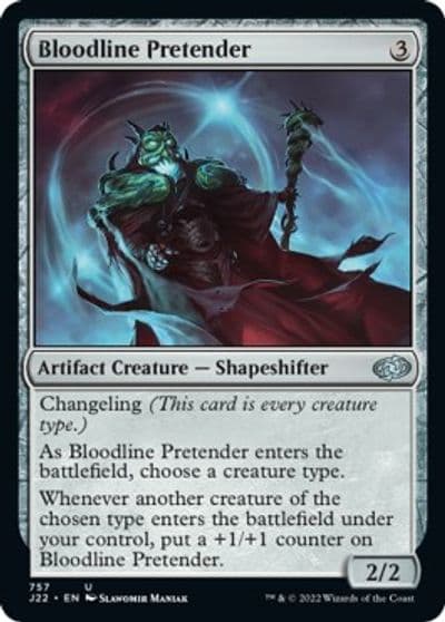 Bloodline Pretender Jumpstart 2022 Magic card