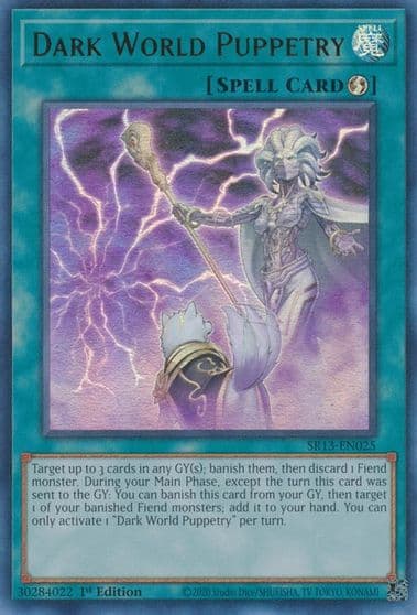 Dark World Puppetry Structure Deck: Dark World Yu-Gi-Oh! card