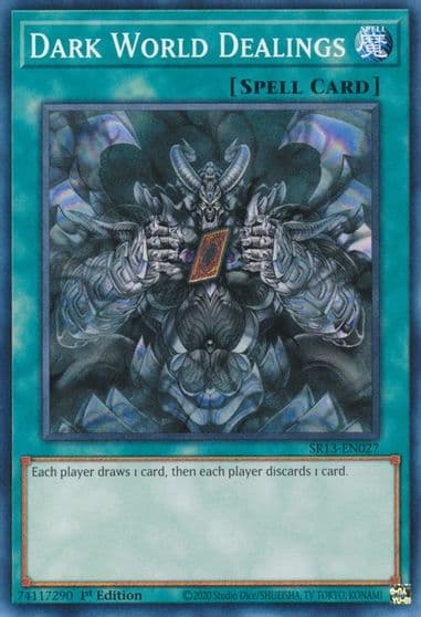 Dark World Dealings Structure Deck: Dark World Yu-Gi-Oh! card