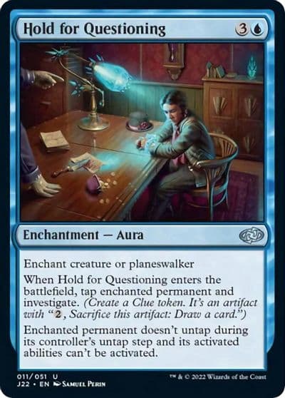 Hold for Questioning Jumpstart 2022 Magic card