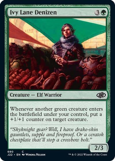 Ivy Lane Denizen Jumpstart 2022 Magic card
