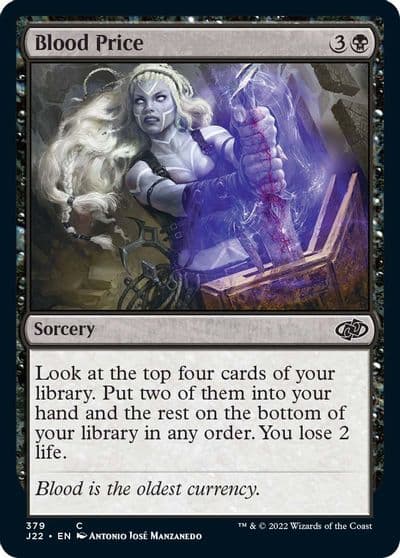 Blood Price Jumpstart 2022 Magic card