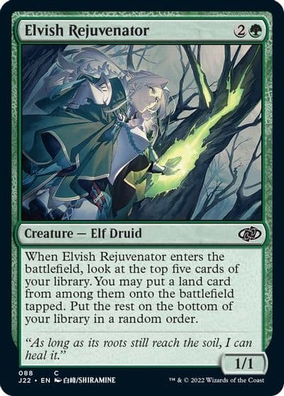Elvish Rejuvenator Jumpstart 2022 Magic card