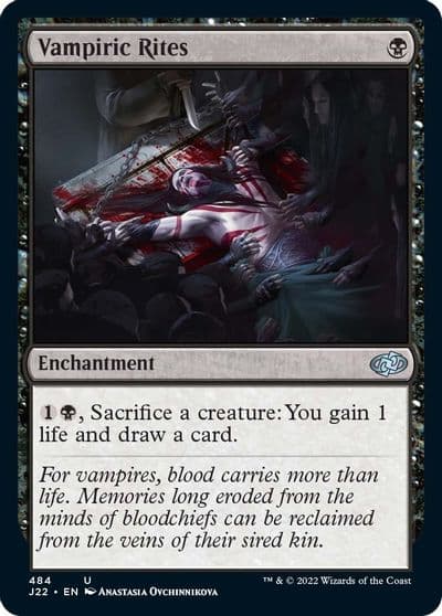 Vampiric Rites Jumpstart 2022 Magic card