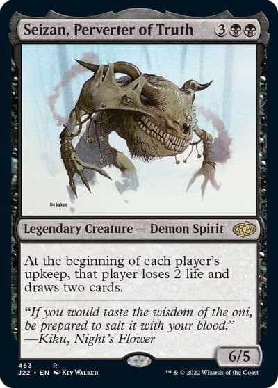 Seizan Perverter of Truth Jumpstart 2022 Magic card