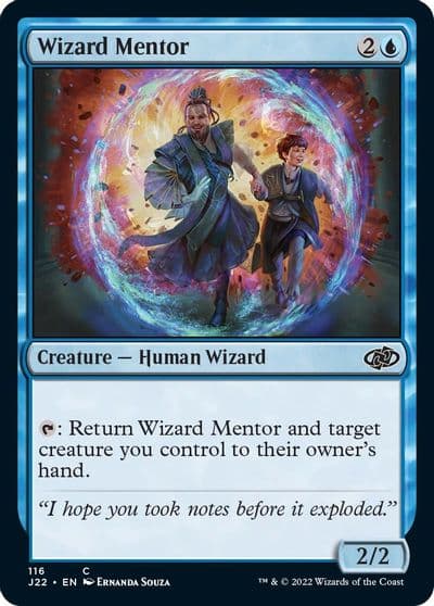 Wizard Mentor Jumpstart 2022 Magic card