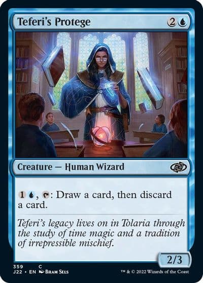 Teferis Protege Jumpstart 2022 Magic card