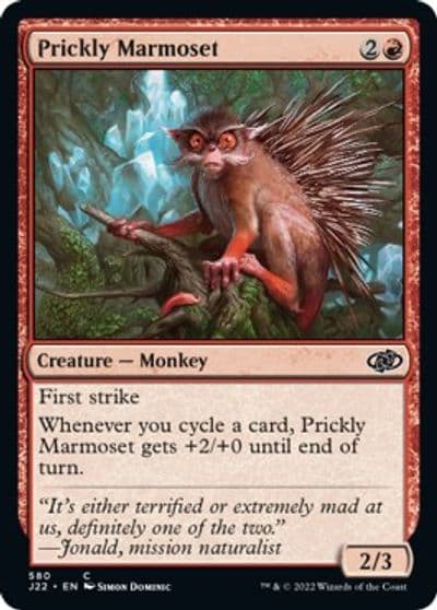 Prickly Marmoset Jumpstart 2022 Magic card