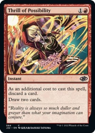 Thrill of Possibility Jumpstart 2022 Magic card