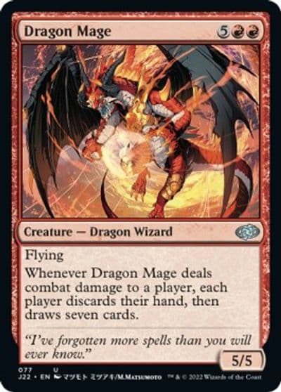 Dragon Mage Jumpstart 2022 Magic card