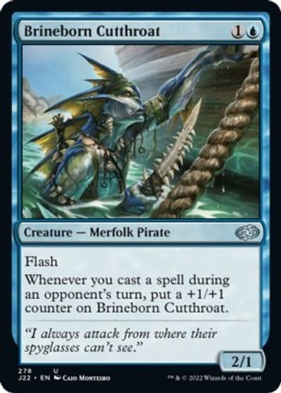 Brineborn Cutthroat Jumpstart 2022 Magic card