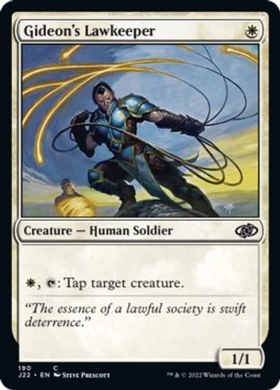 Gideons Lawkeeper Jumpstart 2022 Magic card