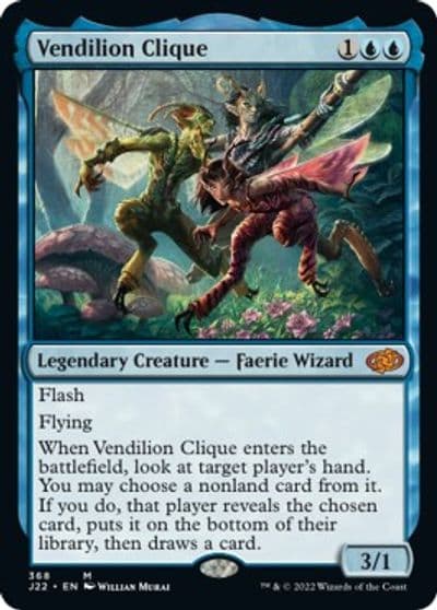 Vendilion Clique Jumpstart 2022 Magic card