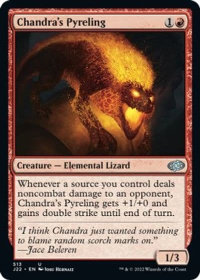 Chandras Pyreling Jumpstart 2022 Magic card