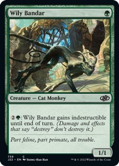 Wily Bandar Jumpstart 2022 Magic card