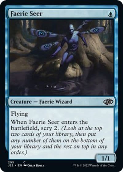 Faerie Seer Jumpstart 2022 Magic card