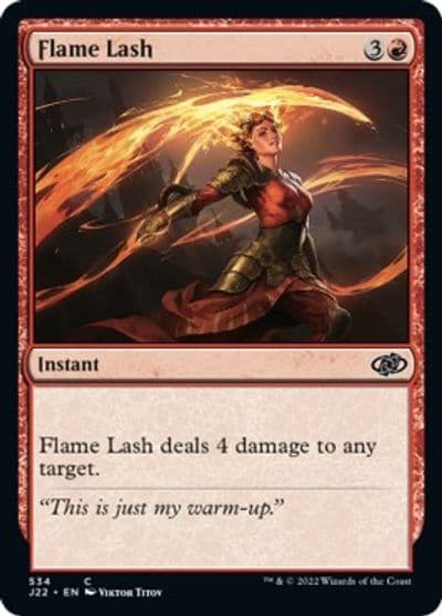 Flame Lash Jumpstart 2022 Magic card