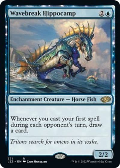 Wavebreak Hippocamp Jumpstart 2022 Magic card