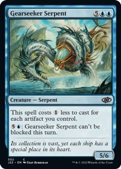 Gearseeker Serpent Jumpstart 2022 Magic card