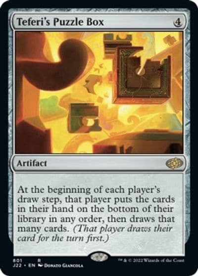 Teferis Puzzle Box Jumpstart 2022 Magic card