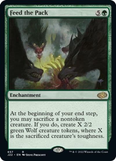 Feed the Pack Jumpstart 2022 Magic card