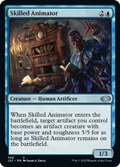 Skilled Animator Jumpstart 2022 Magic card