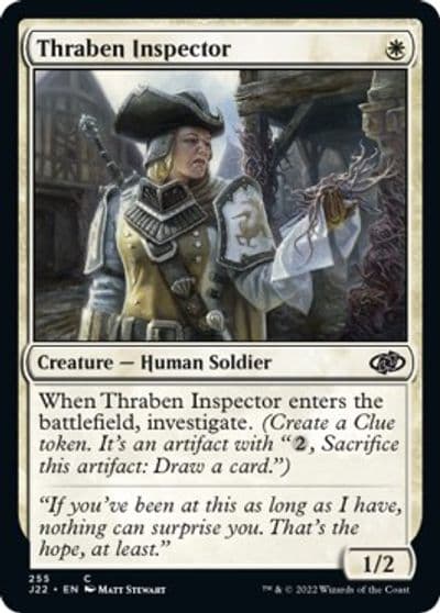 Thraben Inspector Jumpstart 2022 Magic card