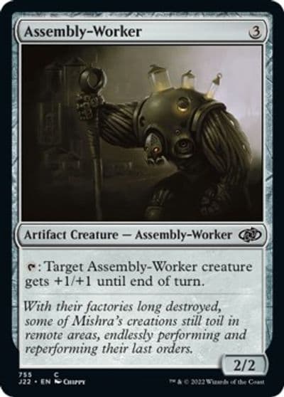 Assembly Worker Jumpstart 2022 Magic card