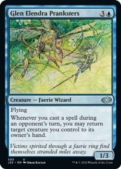 Glen Elendra Pranksters Jumpstart 2022 Magic card