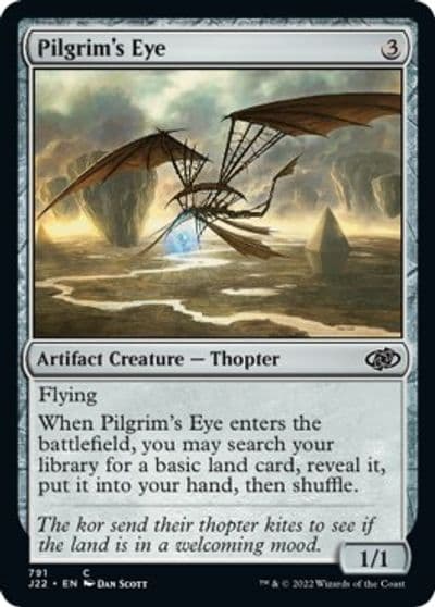 Pilgrims Eye Jumpstart 2022 Magic card
