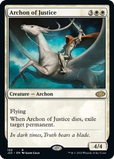 Archon of Justice Jumpstart 2022 Magic card