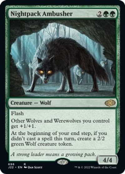 Nightpack Ambusher Jumpstart 2022 Magic card
