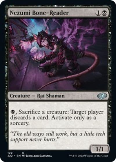 Nezumi Bone Reader Jumpstart 2022 Magic card
