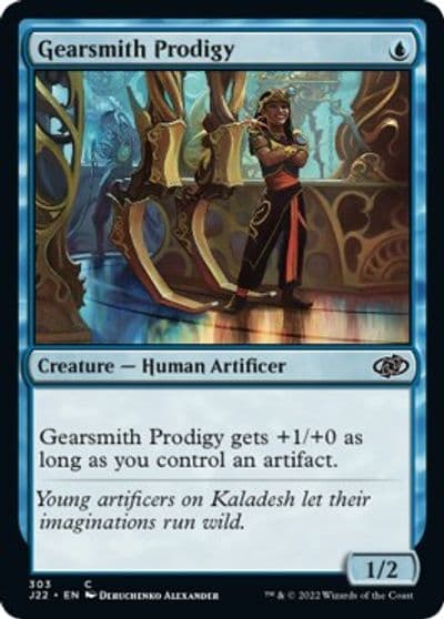 Gearsmith Prodigy Jumpstart 2022 Magic card