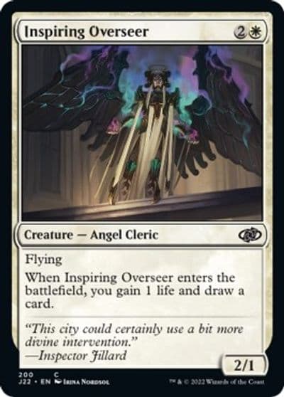Inspiring Overseer Jumpstart 2022 Magic card