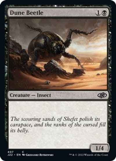 Dune Beetle Jumpstart 2022 Magic card