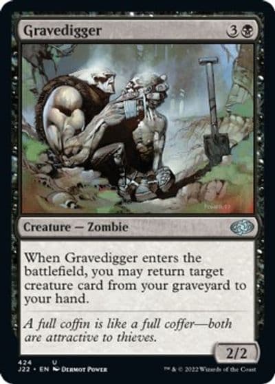 Gravedigger Jumpstart 2022 Magic card