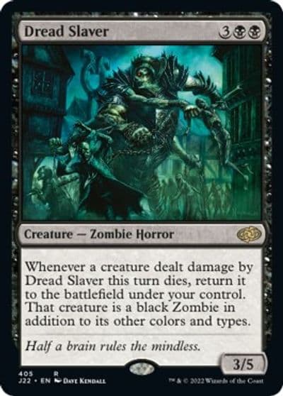 Dread Slaver Jumpstart 2022 Magic card