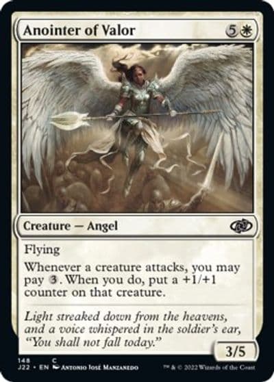 Anointer of Valor Jumpstart 2022 Magic card