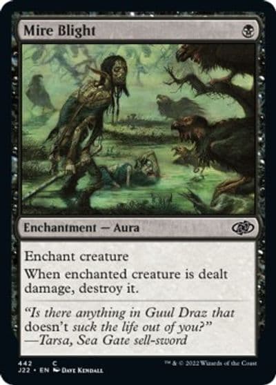 Mire Blight Jumpstart 2022 Magic card