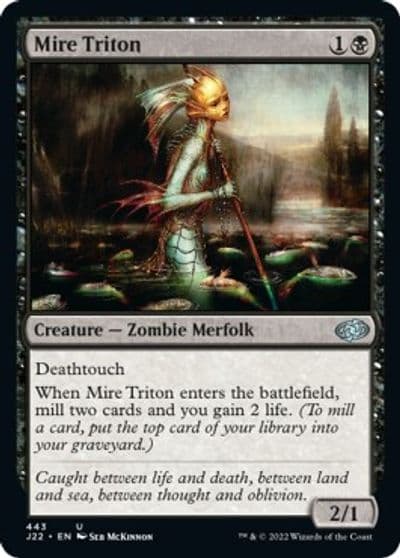 Mire Triton Jumpstart 2022 Magic card
